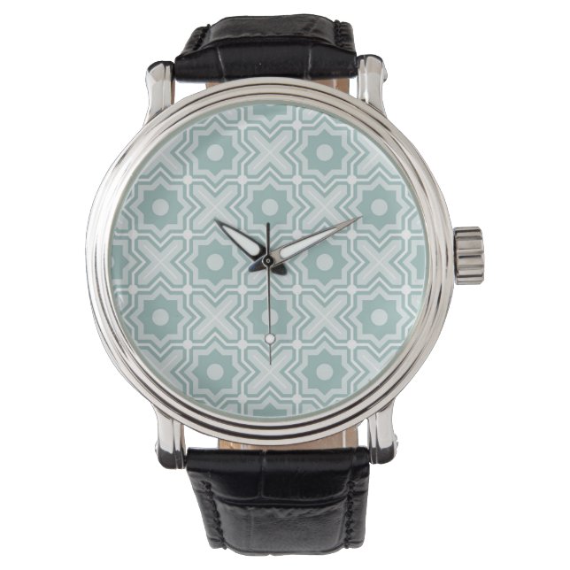Tangled Lattice Pattern Watch (Front)