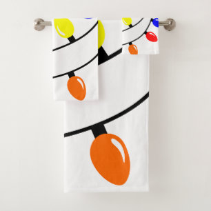 Tangled Lights Bath Towel Set