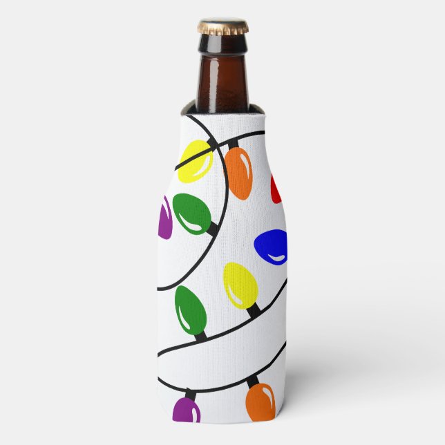 Tangled Lights Bottle Cooler (Bottle Front)