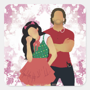 Tangled Like Us - AC Square Sticker