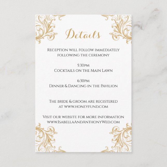 Tangled Sun Details Card (Front)