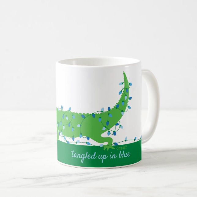 Tangled Up in Blue Mug (Front Right)