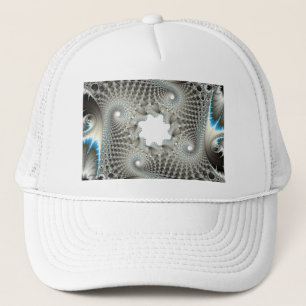 Tangled up in blue trucker hat