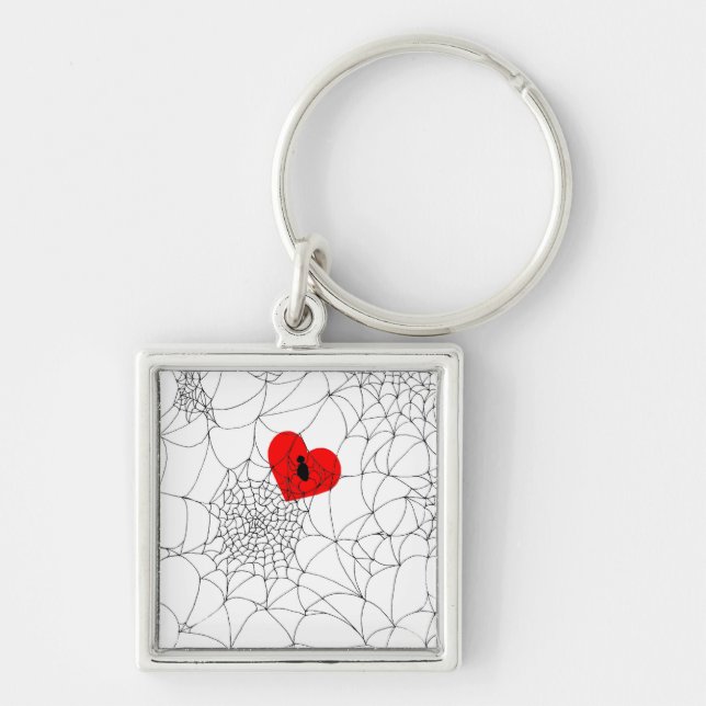 Tangled Web Key Ring (Front)