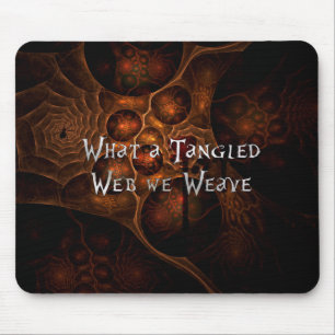 Tangled Web Mouse Pad