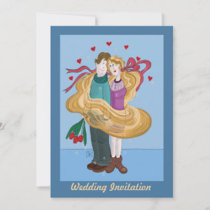 Tangled Wedding Party Invitation