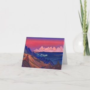Tanglha, Song of Shambhala by Nicholas Roerich Thank You Card
