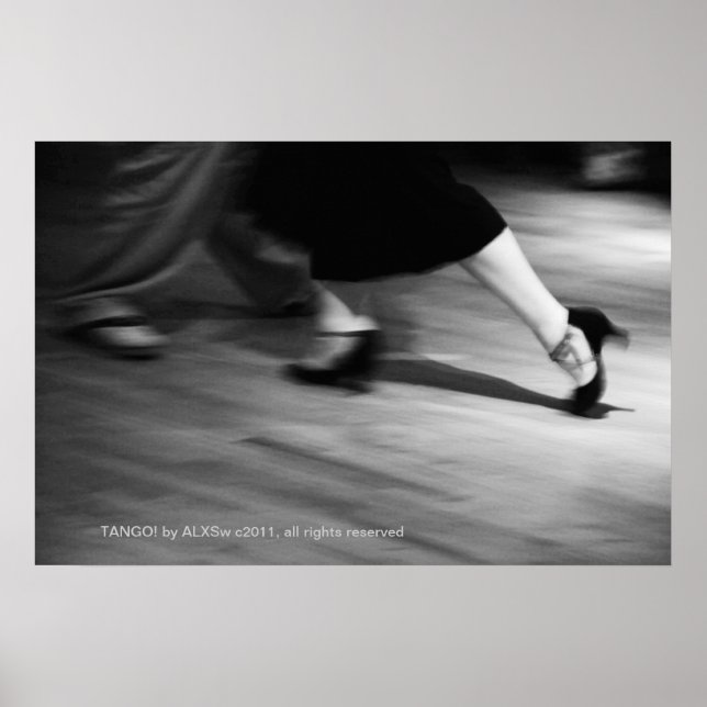 Tango! a photograph by ALXSw Poster (Front)