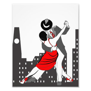 Tango and the City Photo Print