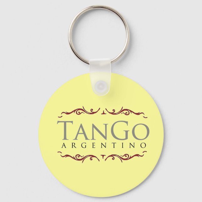 Tango argentino key ring (Front)