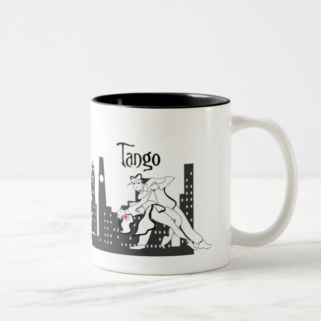 Tango City Two-Tone Coffee Mug (Right)