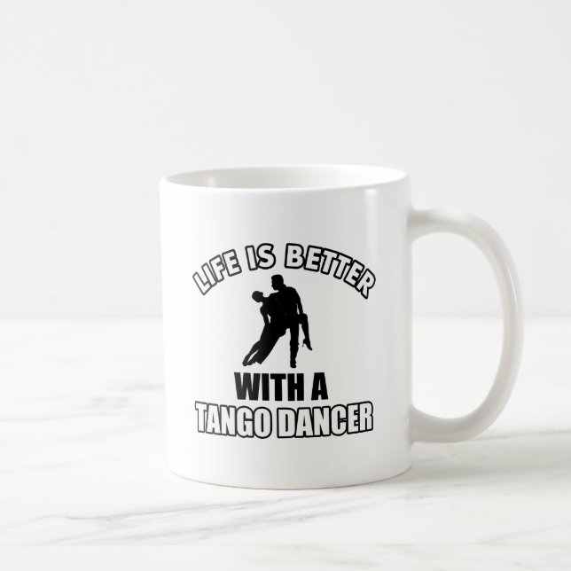 Tango dance designs coffee mug (Right)