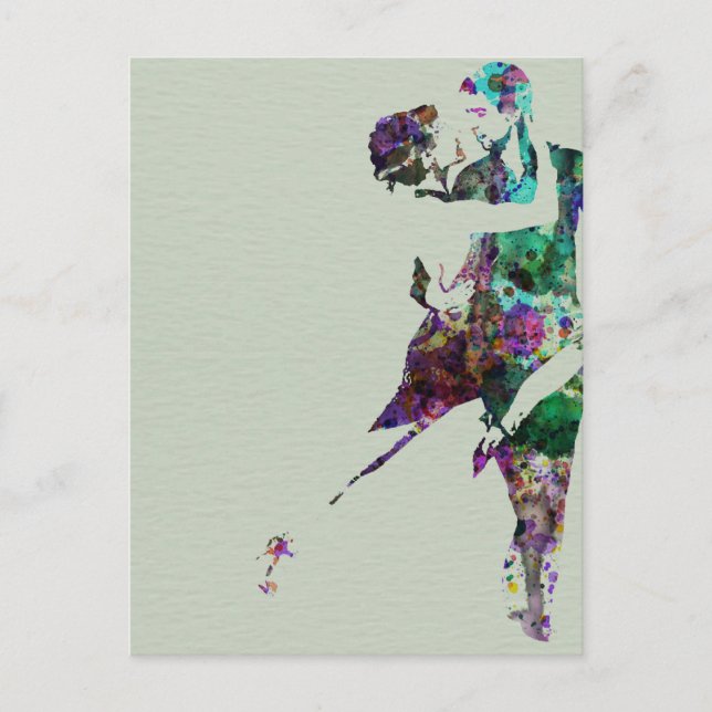 Tango Dance Postcard (Front)