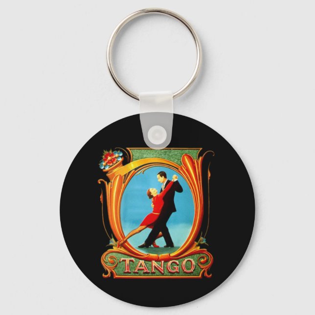 Tango Dancer Key Ring (Front)