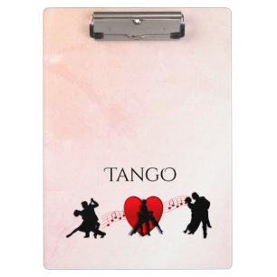 Tango Dancers Clipboard