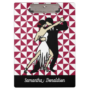 Tango Dancers Clipboard