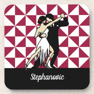 Tango Dancers Coaster
