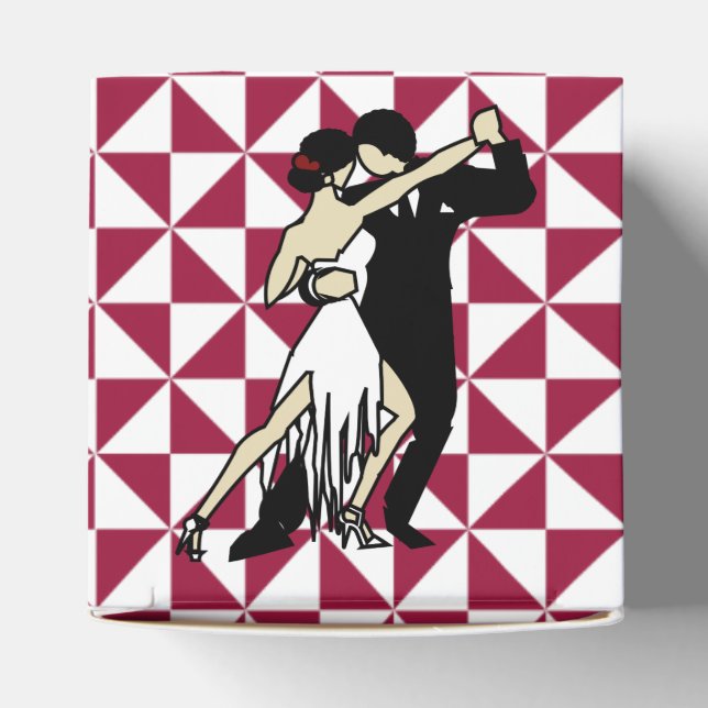 Tango Dancers Favour Box (Top)