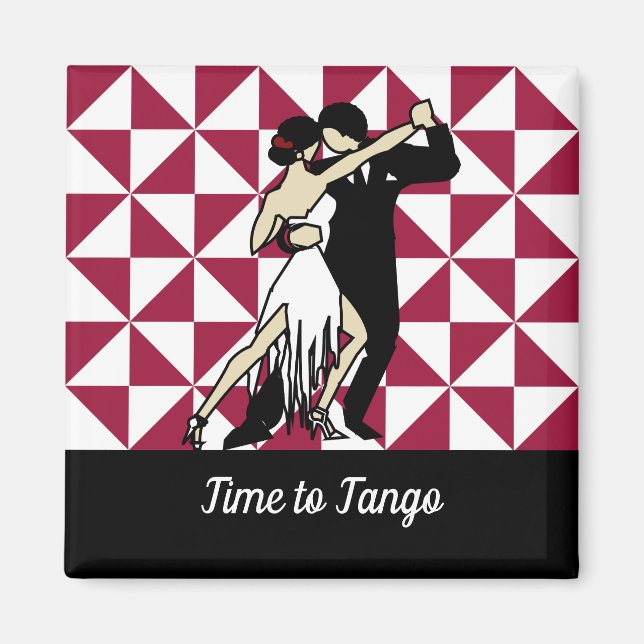 Tango Dancers Magnet (Front)