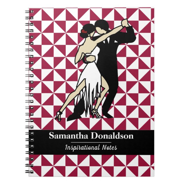 Tango Dancers Notebook (Front)