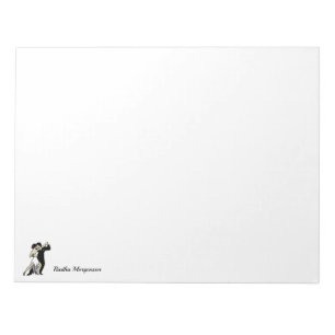 Tango Dancers Notepad