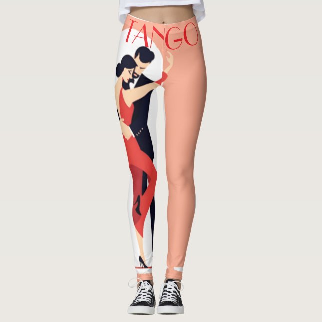 Tango Dancers Thunder_Cove Leggings (Front)
