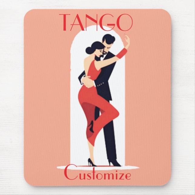 Tango Dancers Thunder_Cove Mouse Pad (Front)