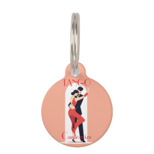 Tango Dancers Thunder_Cove Pet Tag