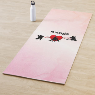Tango Dances I Heart New Twist Design Yoga Mat
