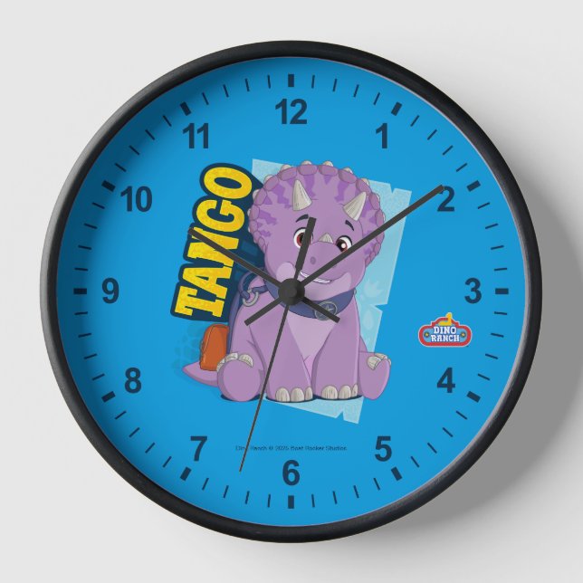Tango | Dino Ranch Clock (Front)