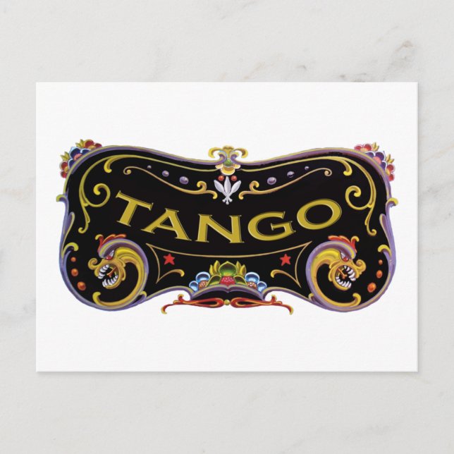 Tango exclusive gifts! postcard (Front)