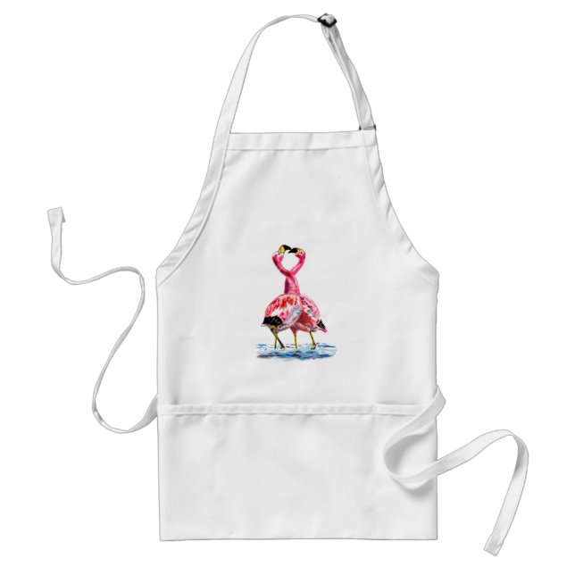 Tango Flamingo - Love Standard Apron (Front)