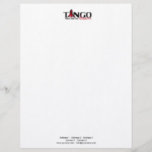 Tango Lesson - Letterhead Template