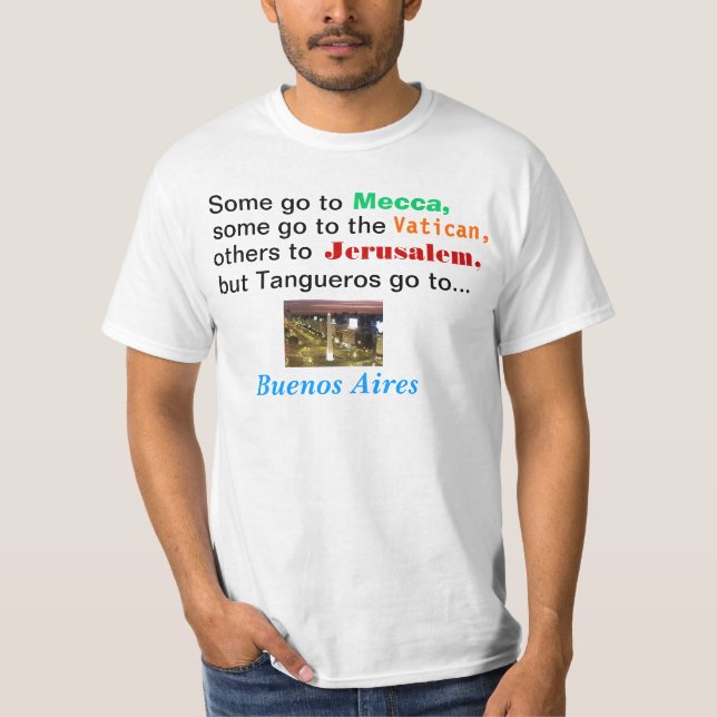 Tango mecca T-Shirt (Front)