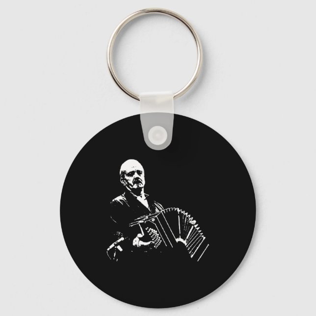 Tango Nuevo Astor Azzolla _1  Key Ring (Front)