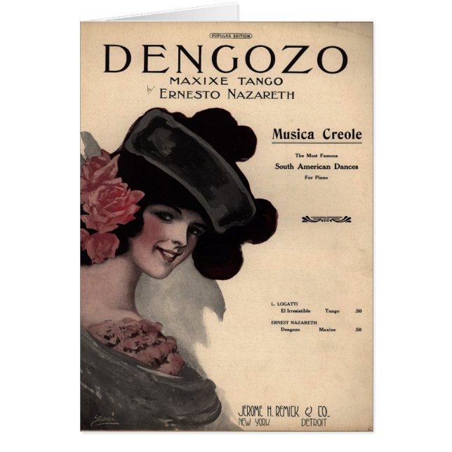 Tango Sheet Music (Front)