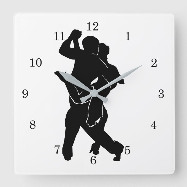 tango square wall clock (Front)