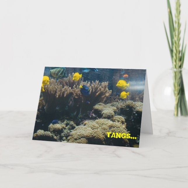TANGS... a lot! - thank you card (Front)