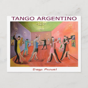Tangueria 5 postcard