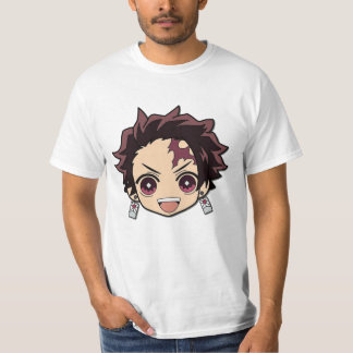 Tanjiro kamado face happy T-Shirt
