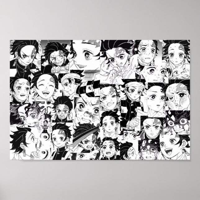 Tanjirou  Demon Slayer  Kimetsu no Yaiba Poster (Front)