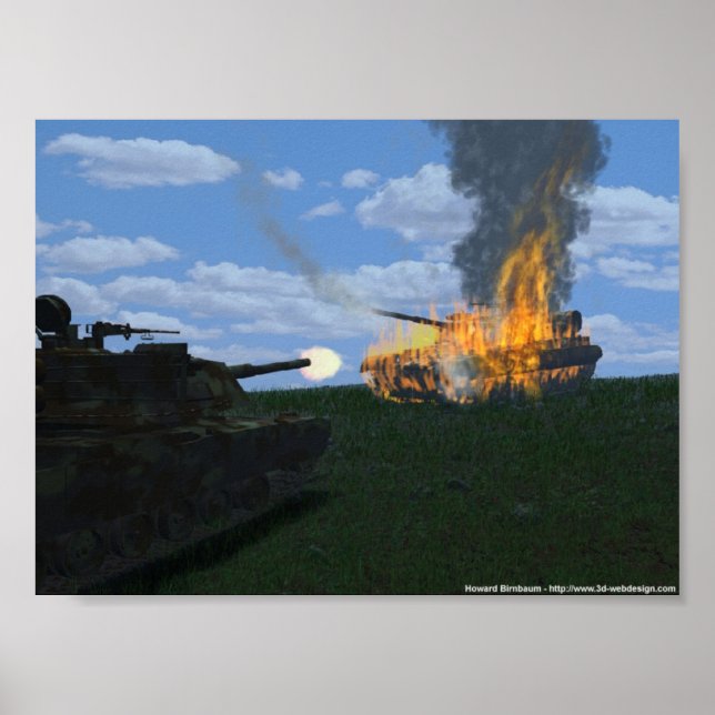 Tank Battle Poster (Front)