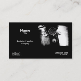 "Tank" Business Card
