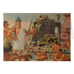 Tank Corps Boys Card