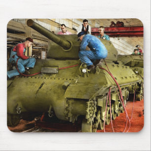Tank - Factory - Tanks for understanding 1943 Mouse Pad