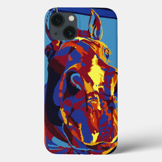 Tank - Horse Nose It All Case-Mate iPhone Case (Back)