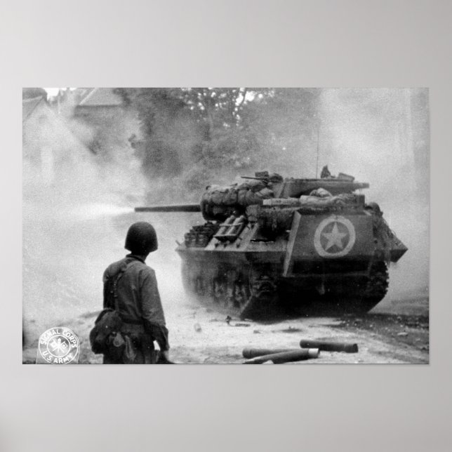 Tank in Action Poster (Front)