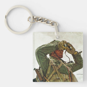 Tank Patrol Key Ring