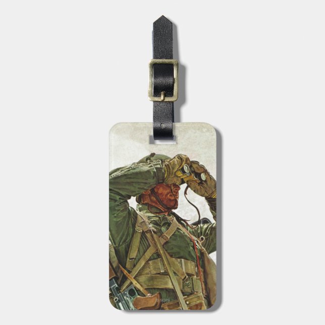 Tank Patrol Luggage Tag (Front Vertical)