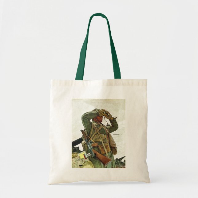Tank Patrol Tote Bag (Front)